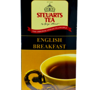 EX & LS – STEUARTS ENGLISH BREAKFAST 25  ENV (24X25X2G)