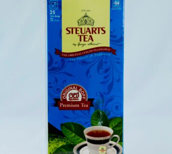 Steuarts Tea Premium Ceylon Black Tea BOPF (25x2g tea Bags)