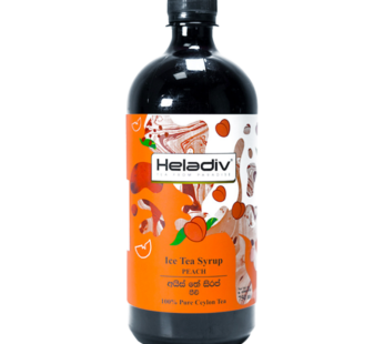 HELADIV Peach Ice Tea Concentrate Cordial 750ml