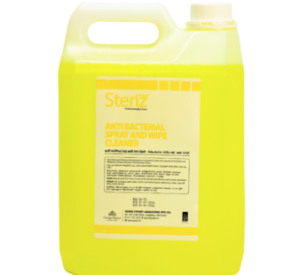 ANTIBACTERIAL SPRAY AND WIPE CLEANER 5L