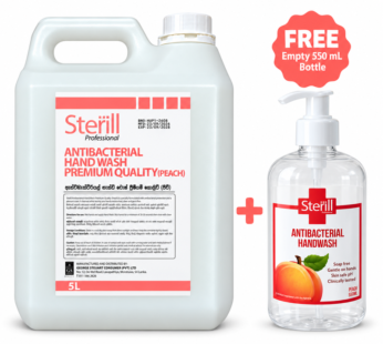 Sterill Peach Handwash Refill Bundle
